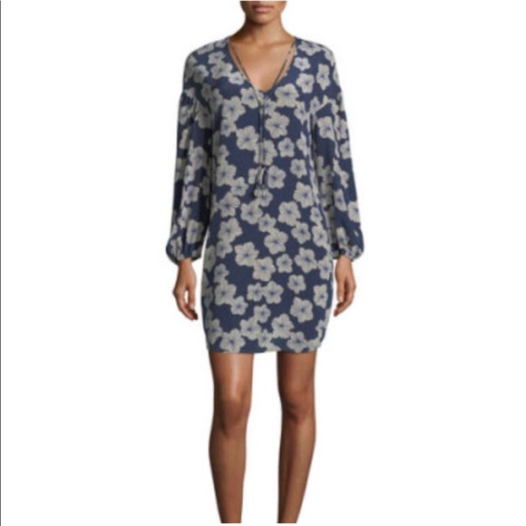 Trina Turk Granville Silk Dress Size Size 4 - Picture 3 of 8